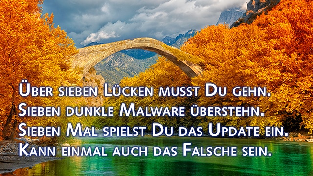 Über sieben Lücken musst Du gehn - jetzt Review-Check buchen