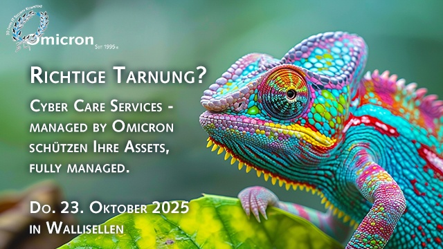 Wir sollten mal über Ihre Tarnung sprechen - IT-Security-Event am 23. Oktober 2025